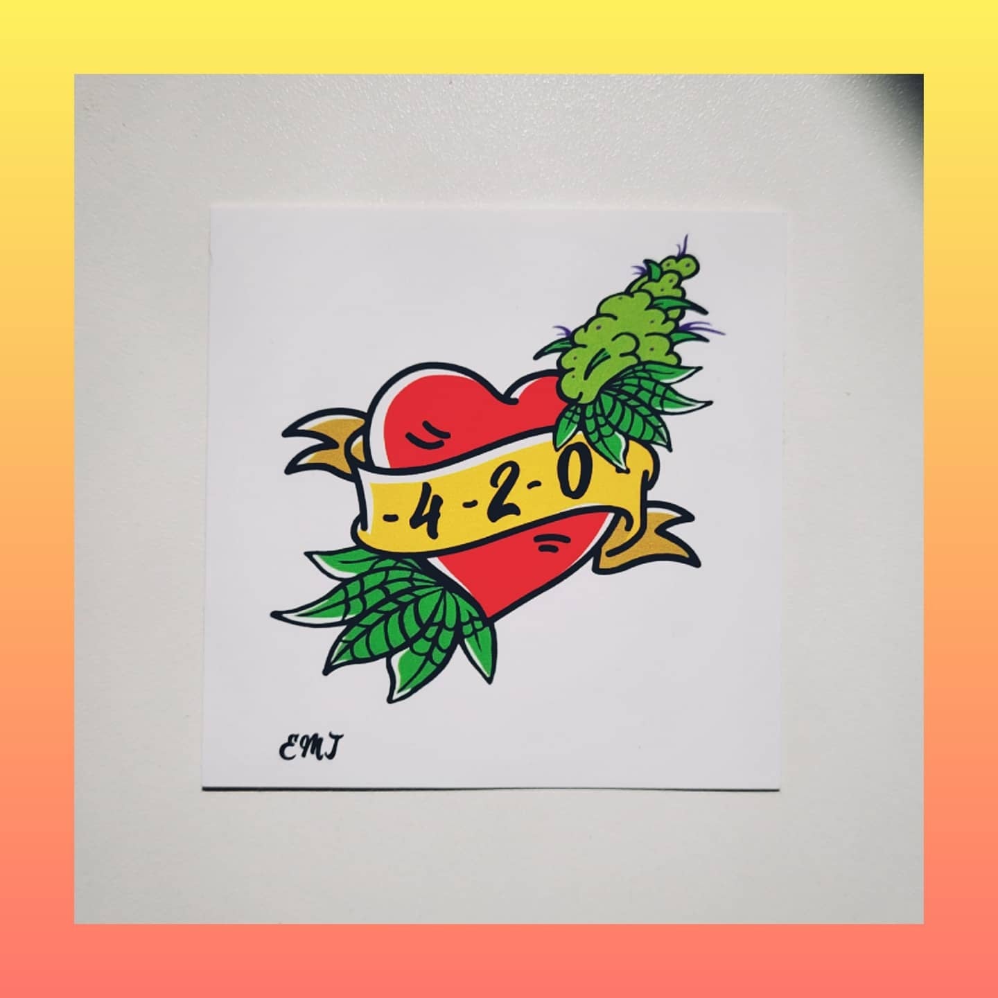 420 Stickers - Everyday Mari J