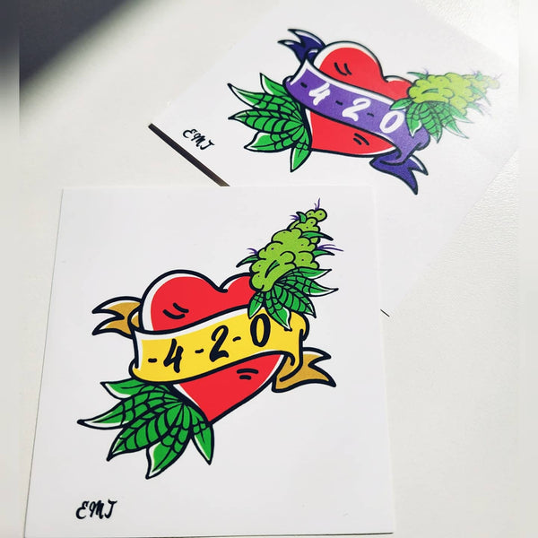 420 Stickers - Everyday Mari J